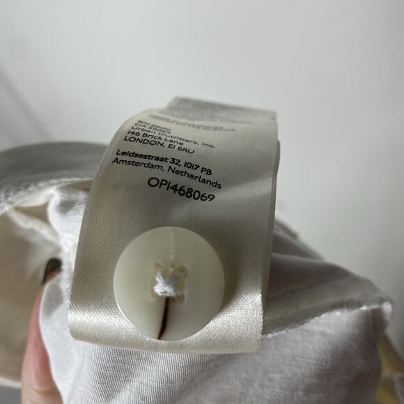 Maeve Anthropologie The Naomi Wide-Leg Flare Pants White Women's Plus 22W NWT - Picture 9 of 10